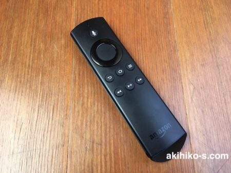 Fire TVのリモコンの操作方法